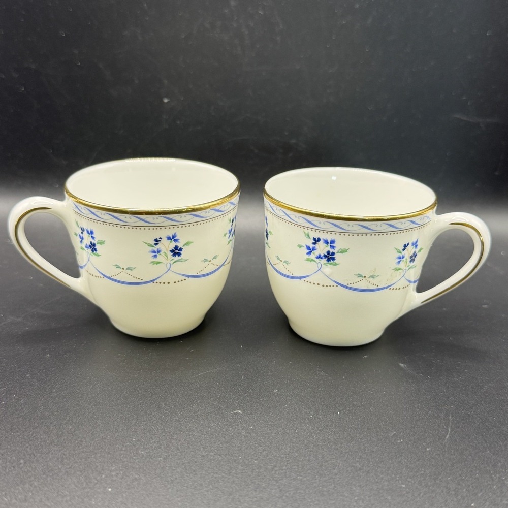 Lenox Orleans Blue Classic Collection Cup set of 2